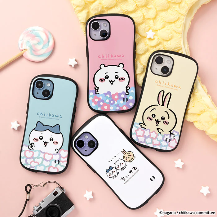 ちいかわ iFace First Class iPhone対応 ケース（ハチワレ/ハート） - Image 3