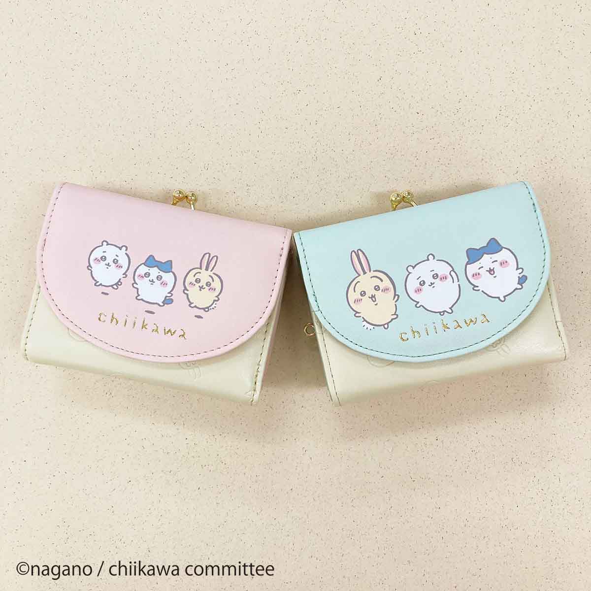 ちいかわ プリント口金財布(ミント) - Image 2