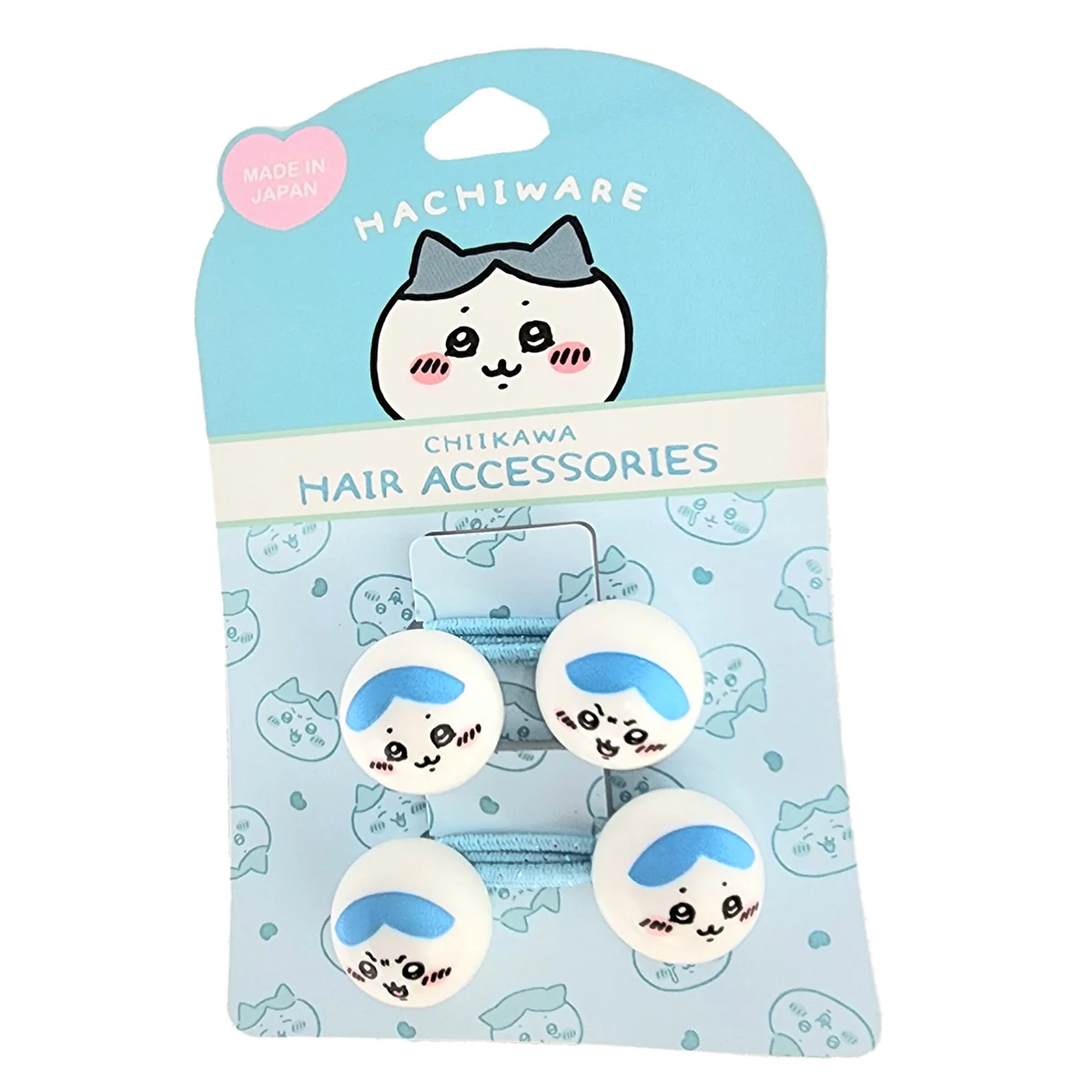 ちいかわ 鈴玉ヘアポニー2P(ハチワレ)