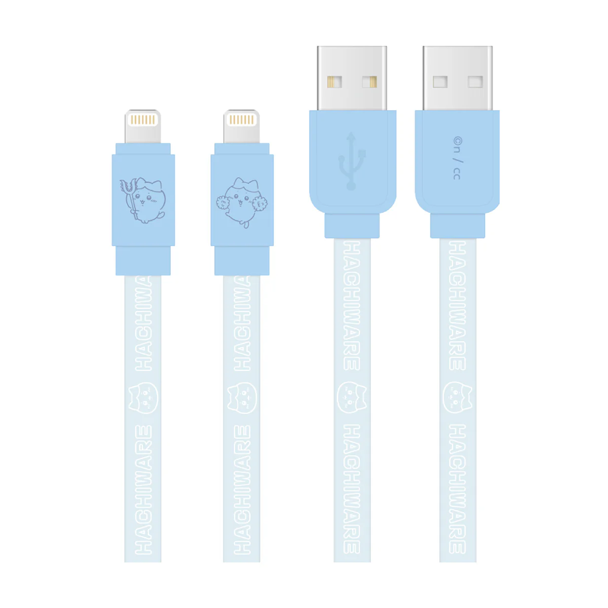 ちいかわ Lightning対応 同期＆充電ケーブル（ハチワレ） - Image 4