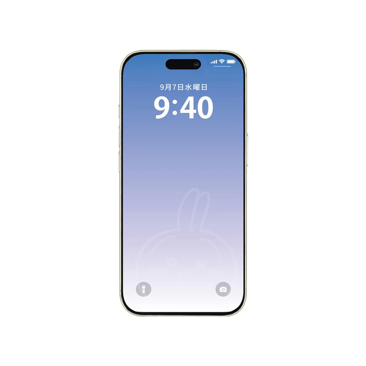 ちいかわ iPhone 16Pro対応 ガラススクリーンプロテクター(うさぎ) - Image 2