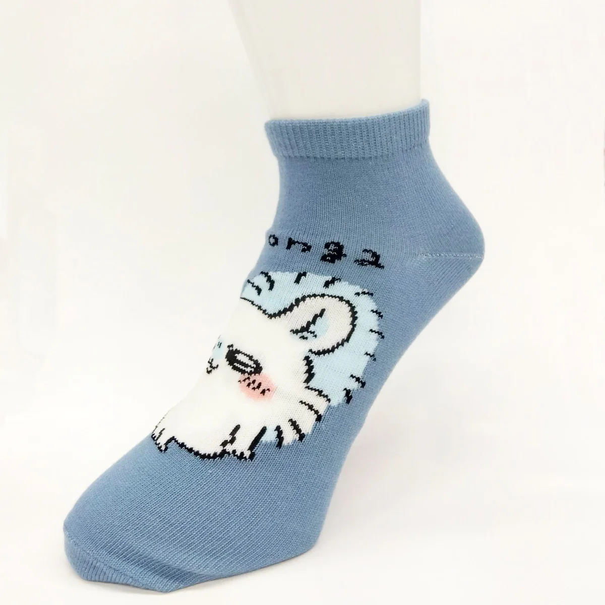 ちいかわ スニーカー丈ソックス（モモンガ毛玉） メンズ用 - Image 4