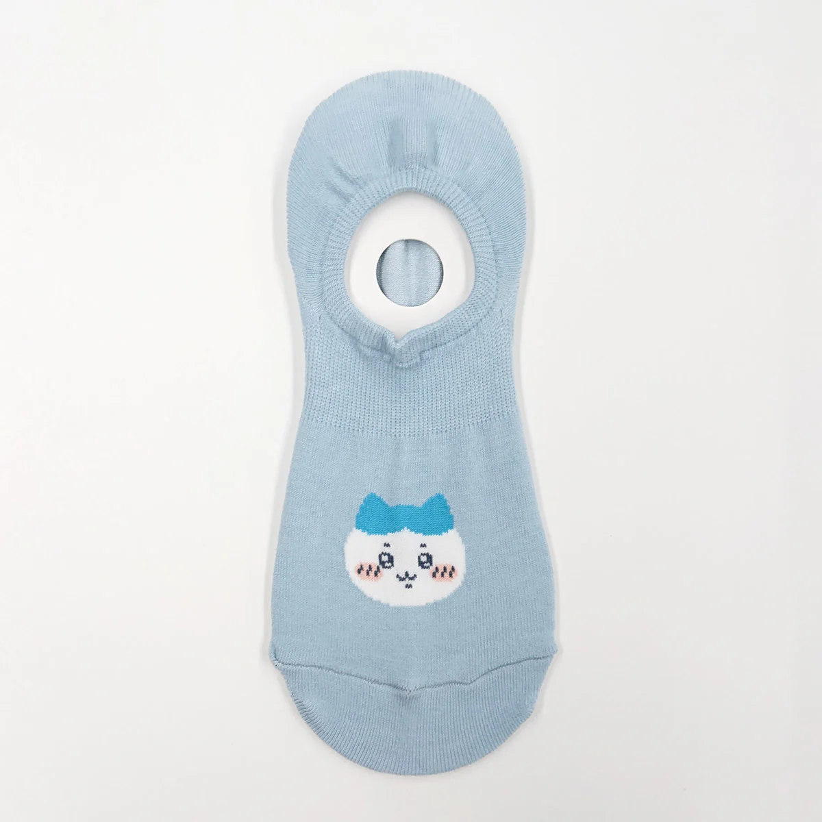 ちいかわ ココピタ スニーカー丈（ハチワレ サックス）