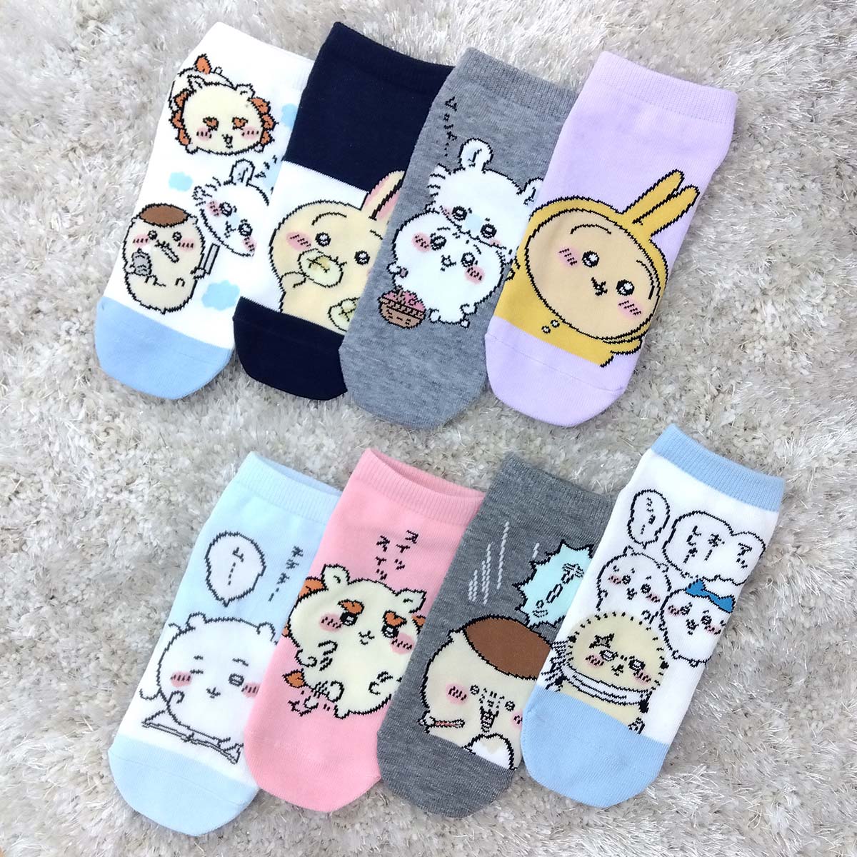 ちいかわ スニーカー丈ソックス（復活） キッズ用 - Image 2