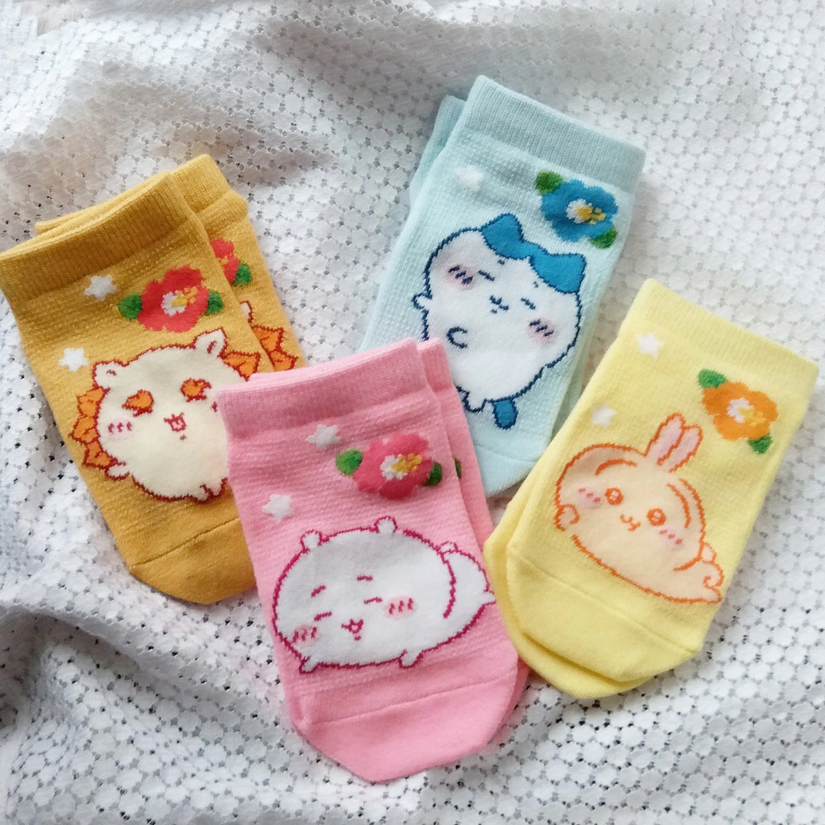 ちいかわ メッシュスニーカー丈ソックス（シーサー・アロハ） - Image 3