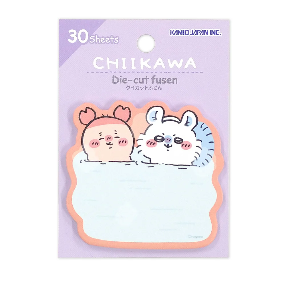ちいかわ ダイカット付箋(モモンガ&古本屋 お風呂) - Image 3