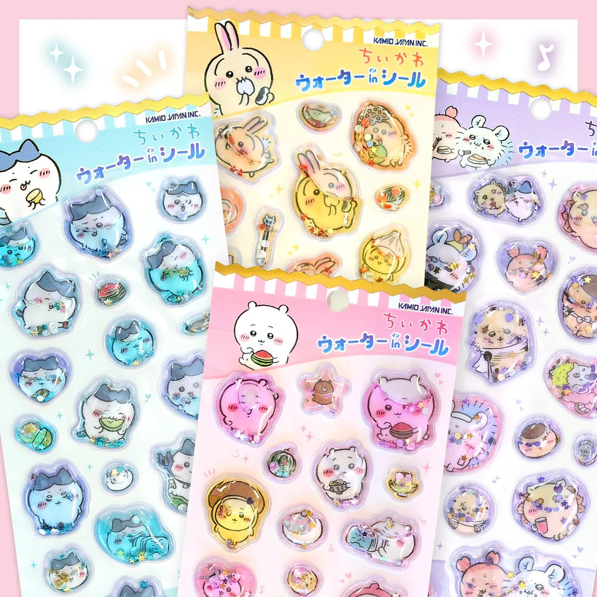 ちいかわ ウォーターインシール（MIX）【クレジットカード決済限定商品】 - Image 2