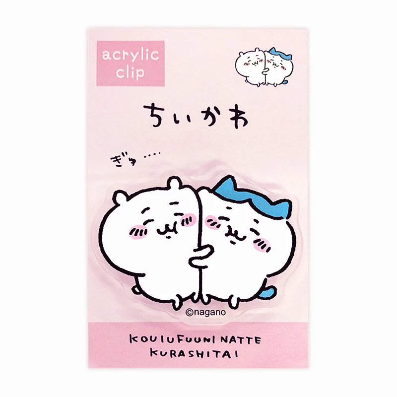 ちいかわ アクリルクリップ（ピンク） - Image 2