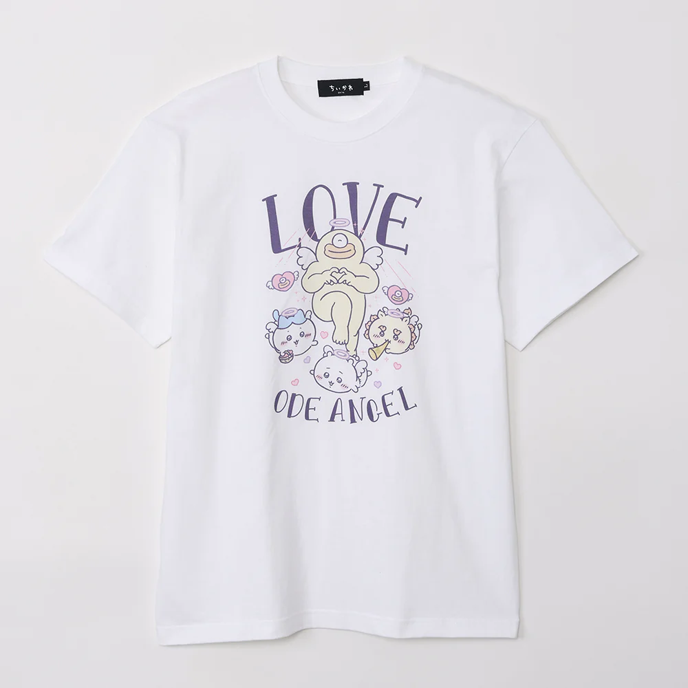 ちいかわ てんし♡あくま Tシャツ(ODE ANGELS ホワイト) - Image 4
