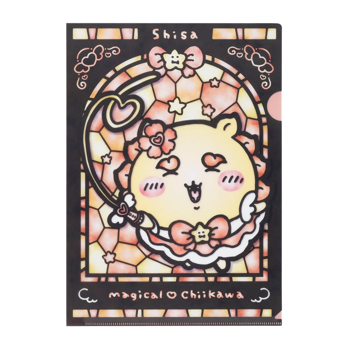 ちいかわ まじかるちいかわ ステンドグラス風クリアファイル(シーサー) - Image 3