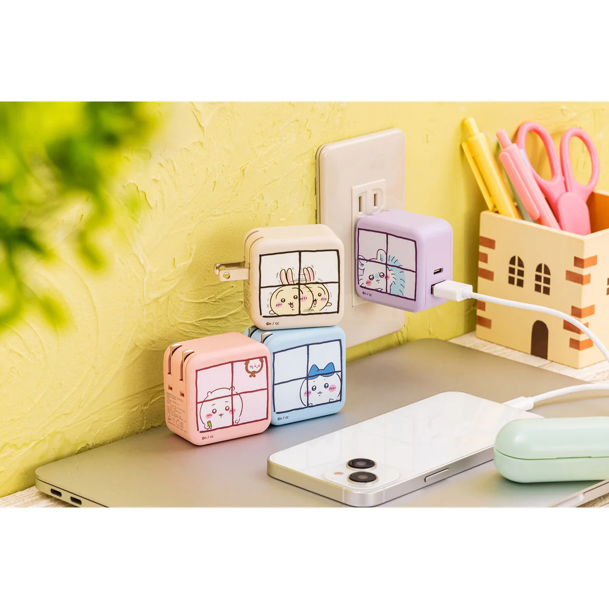 ちいかわ 2台同時充電/32W ACアダプタ(ちいかわ) - Image 4