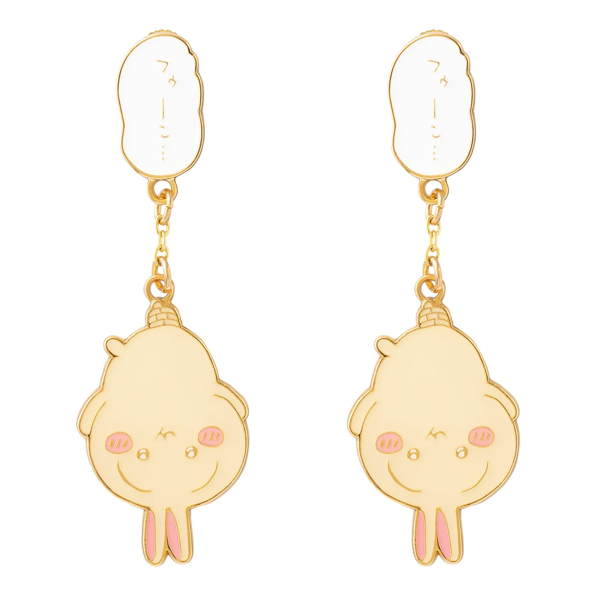 ちいかわ ゆらゆらイヤリング(罠にかかったうさぎ) - Image 4