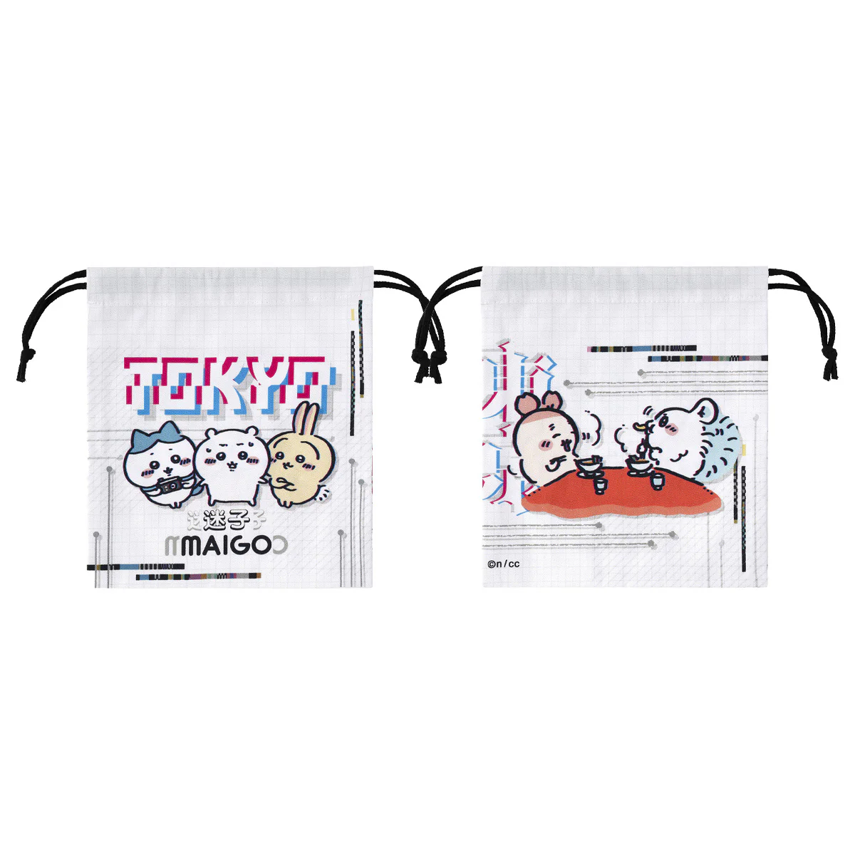 ちいかわ トーキョーちいかわ ほどよいサイズの巾着(迷子) - Image 3