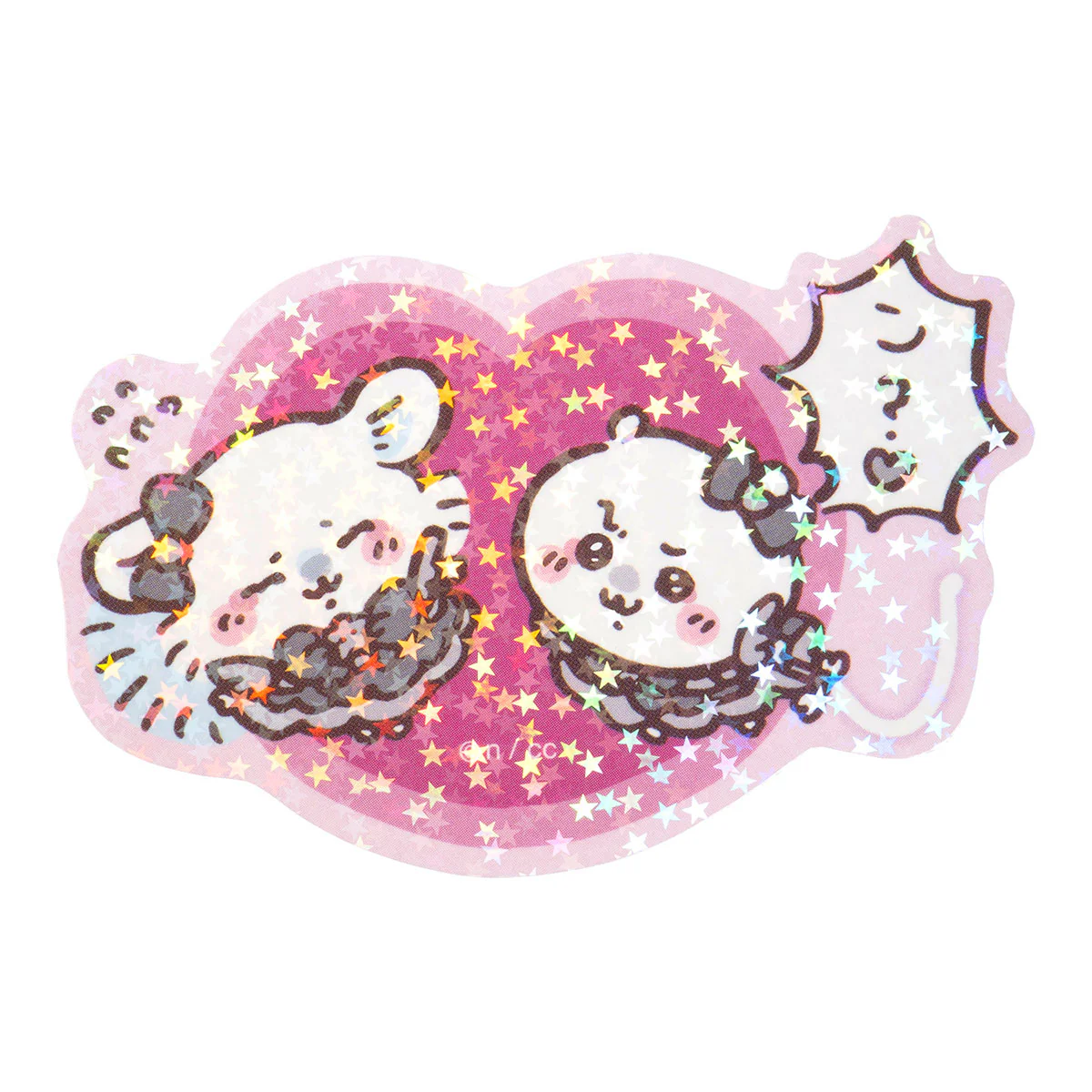 ちいかわ まじかるちいかわ 悪いバージョンなホログラムステッカー（ン？）