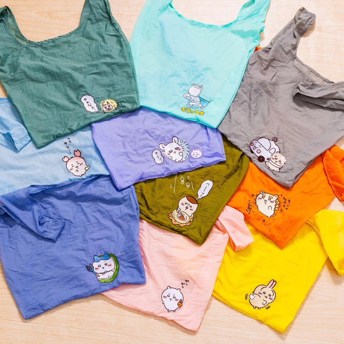 ちいかわ エコバッグ入りおかおマスコット（ラッコ） - Image 3