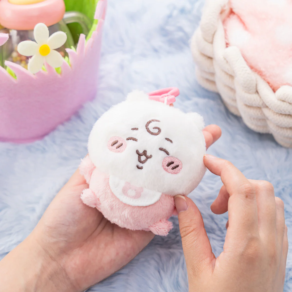 ちいかわ Chiikawa Baby マスコット（くりまんじゅう） - Image 3