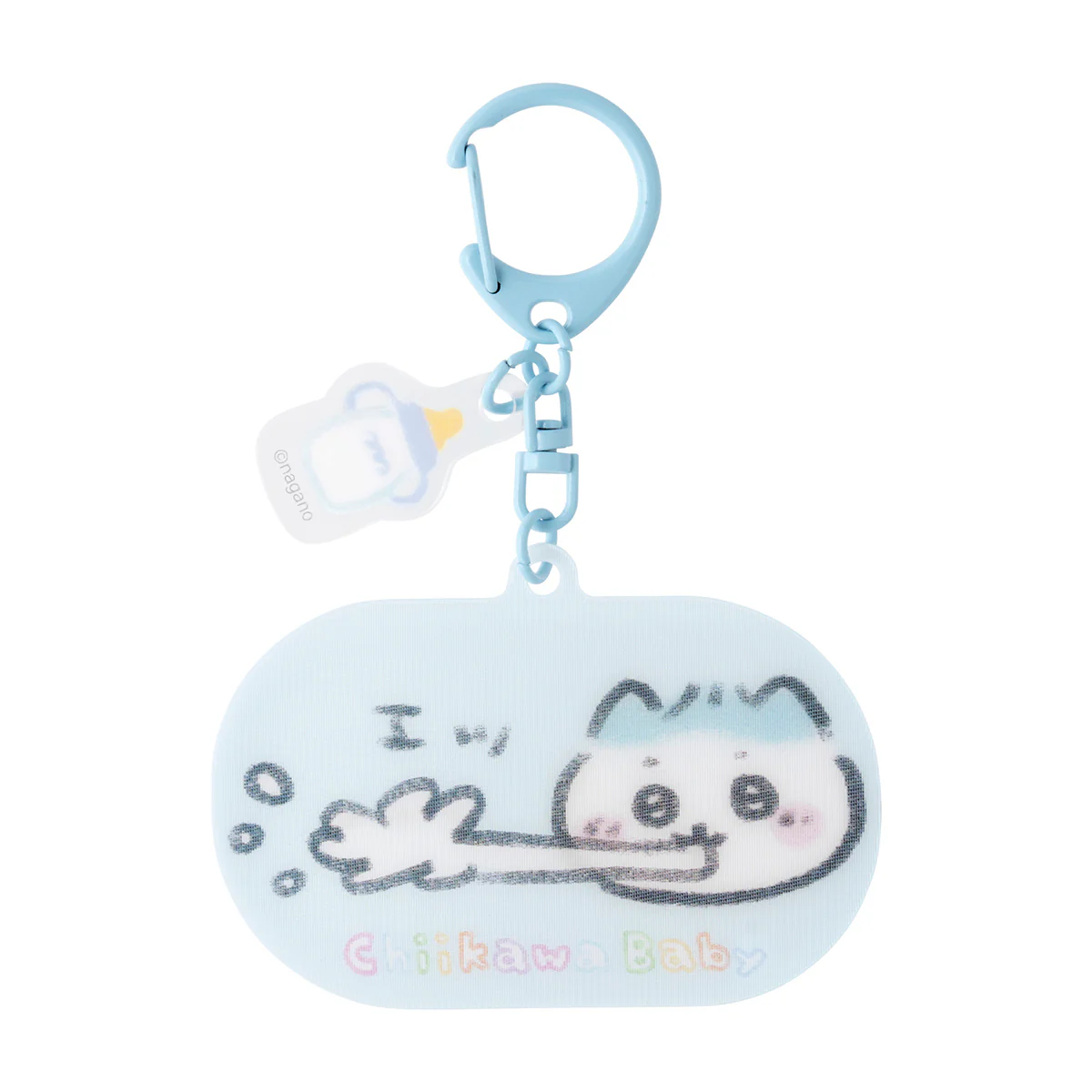 ちいかわ Chiikawa Baby レンチキュラーキーホルダー（ハチワレ） - Image 2