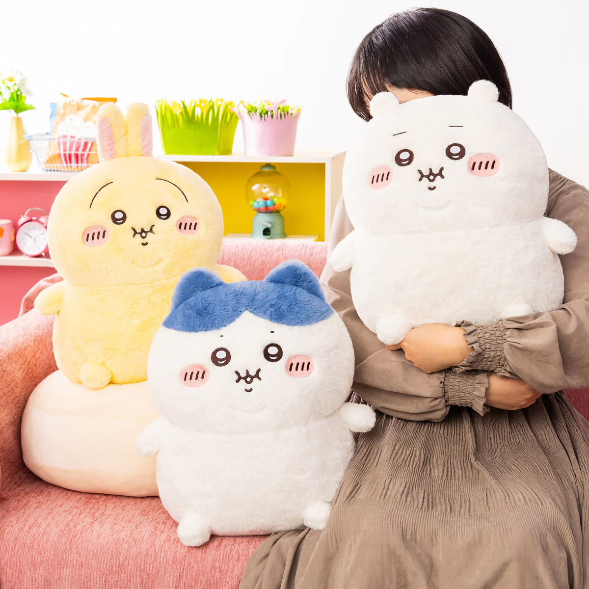 ちいかわ 重め!ぼっちゃり抱っこぬいぐるみ(ちいかわ) - Image 2