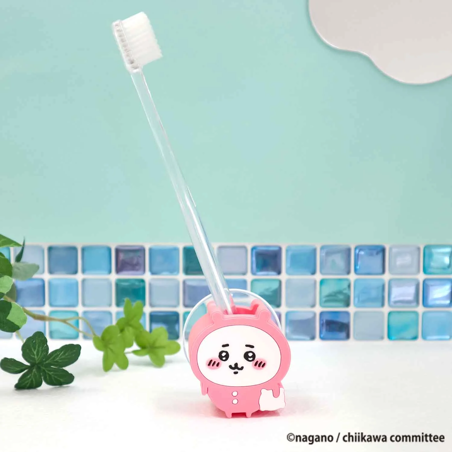 ちいかわ 歯ブラシスタンド（ハチワレ パジャマパーティー） - Image 3