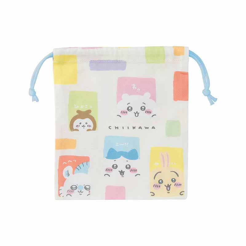 ちいかわ ひょっこりのぞく巾着 - Image 4