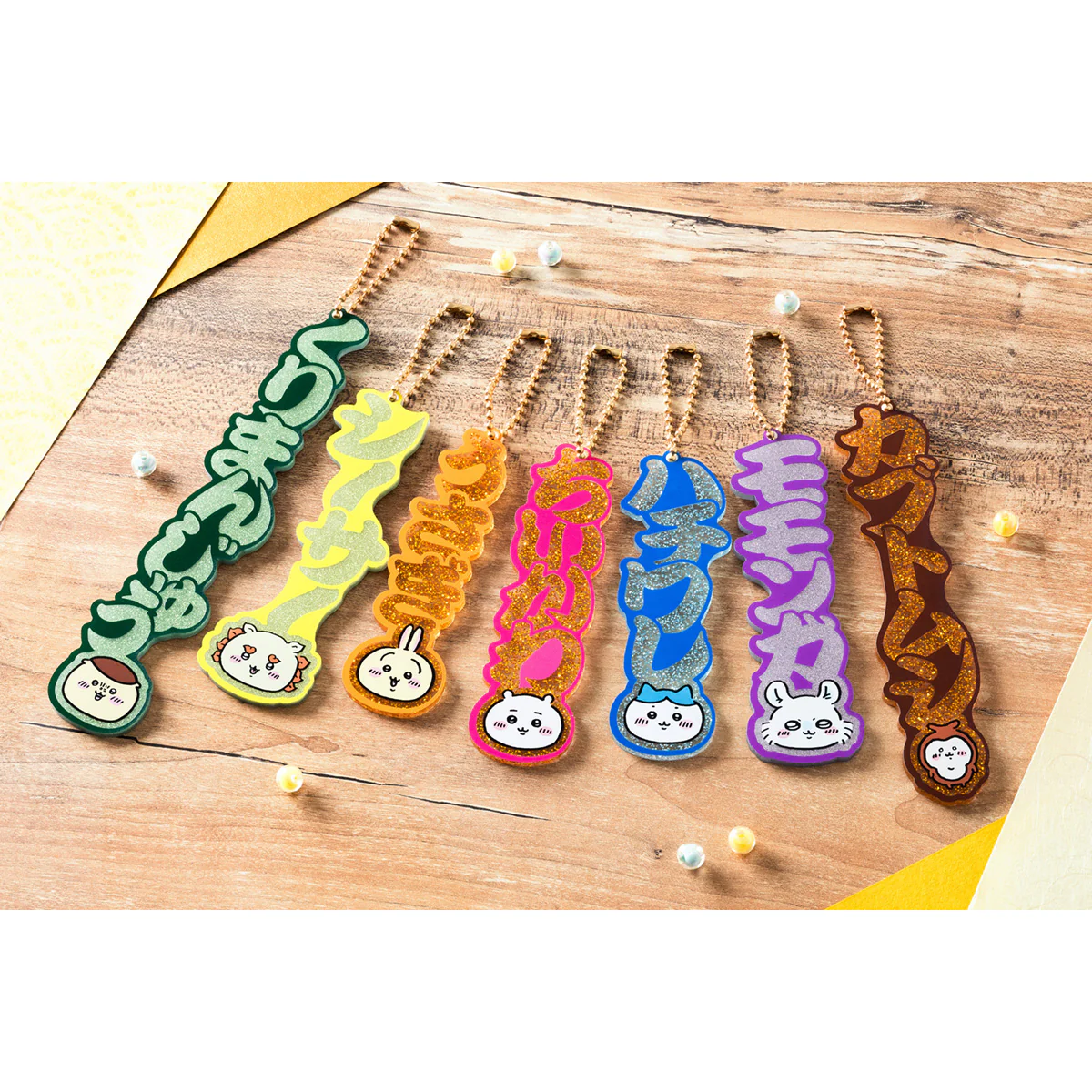ちいかわ おなまえダイカットアクリルキーホルダー（モモンガ） - Image 5