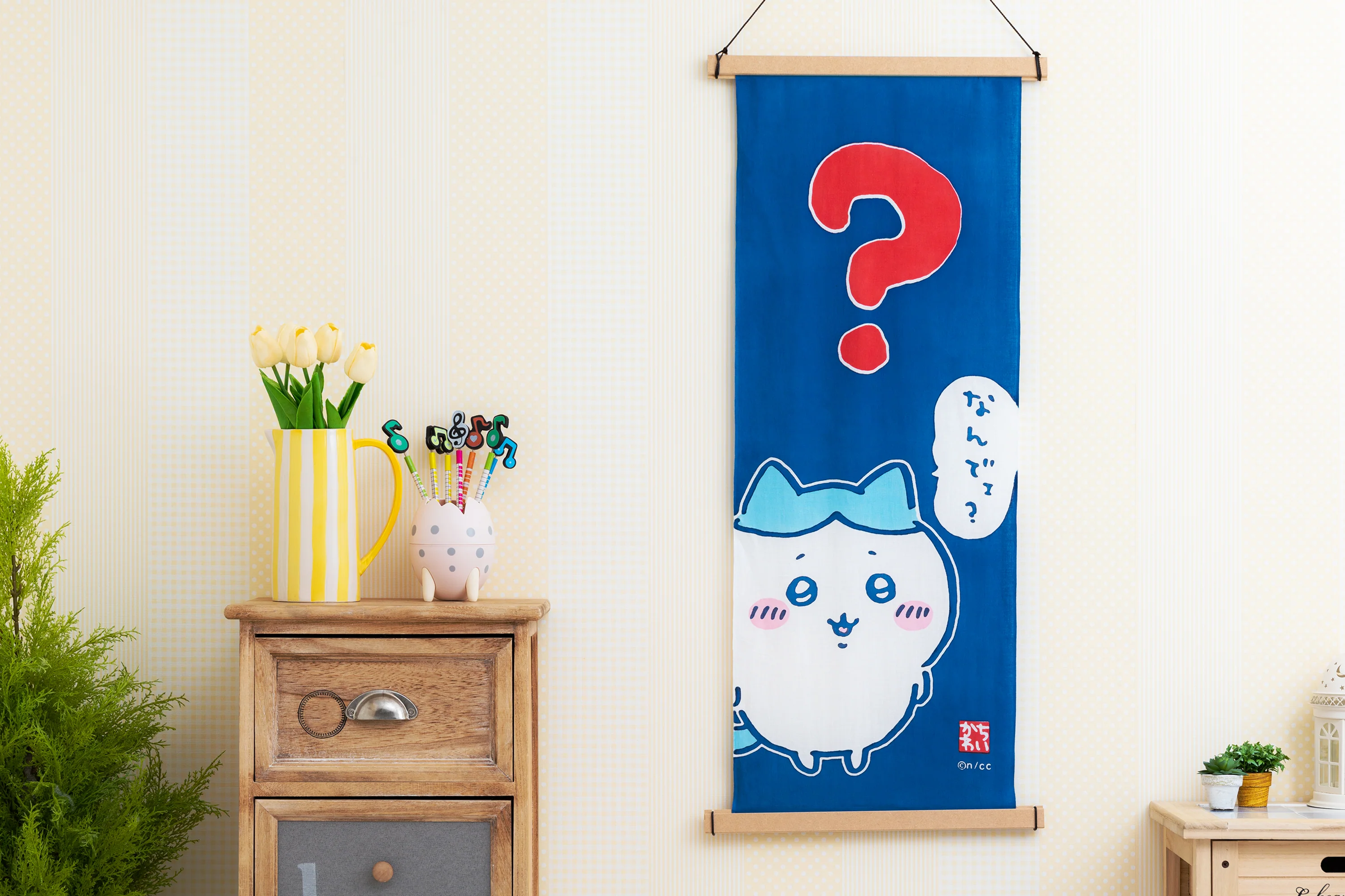ちいかわ 東京みやげ 手ぬぐい(なんでェ?) - Image 2
