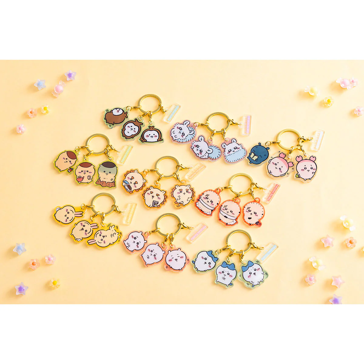 ちいかわ 東京みやげ 分けられる！3連アクリルチャーム（モモンガ） - Image 3