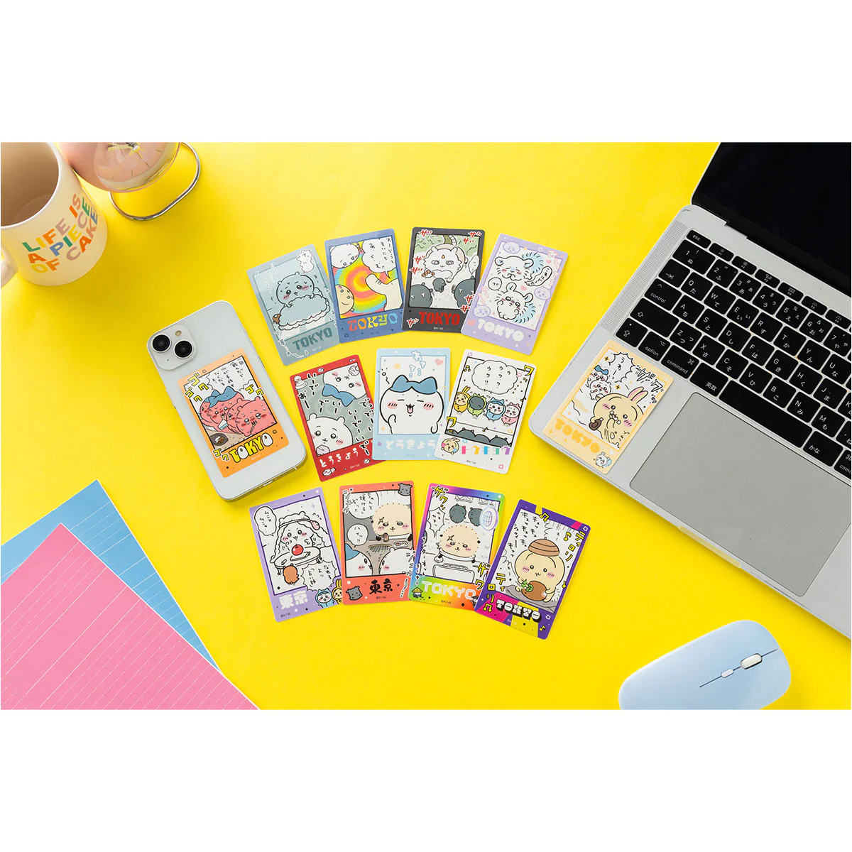 ちいかわ 東京みやげ スマホに貼れるサイズのTOKYOステッカー（ステージ） - Image 2