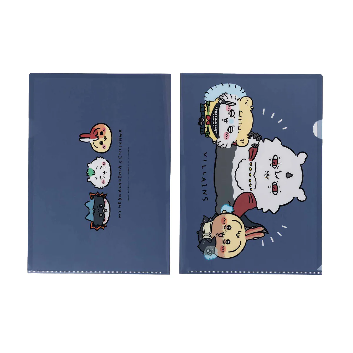 僕のヒーローアカデミア×ちいかわ A4クリアファイル（敵＜ヴィラン＞）