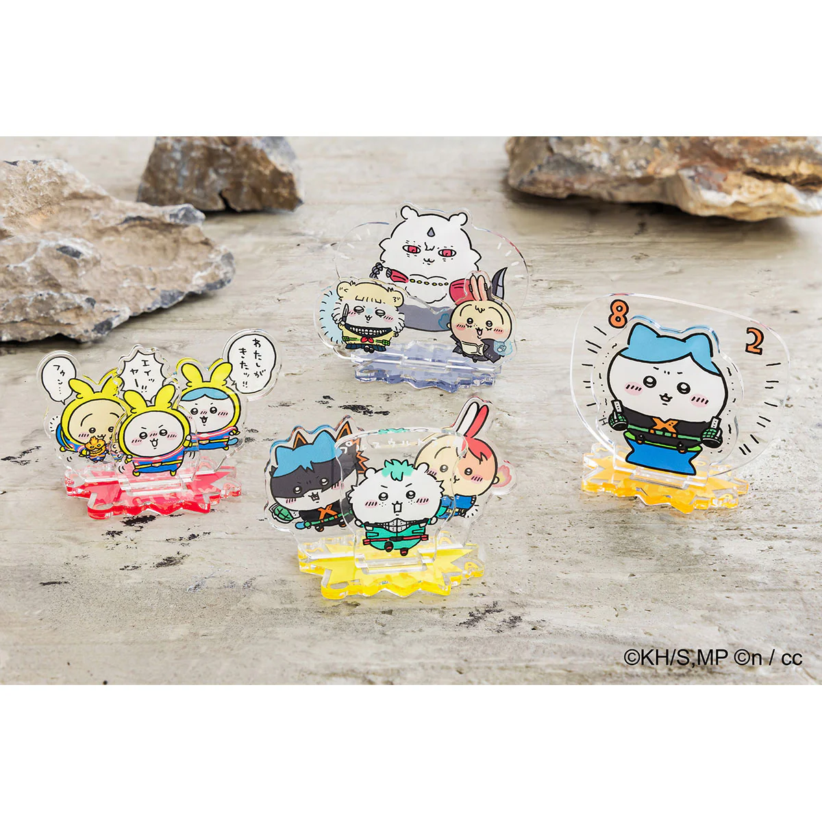 僕のヒーローアカデミア×ちいかわ レイヤーアクリルスタンド（プルスウルトラ！！！） - Image 2