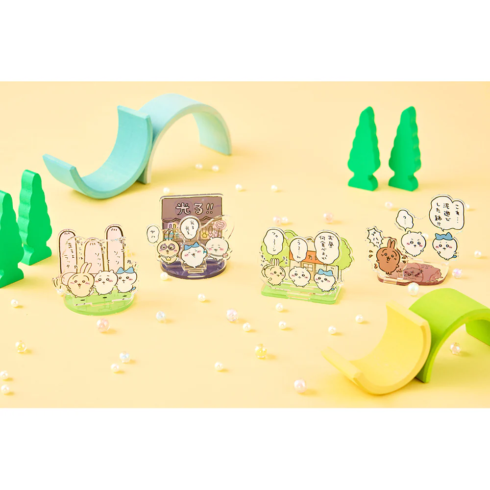 ちいかわ お出かけ楽しみ！な レイヤーアクリルスタンド（カレー） - Image 2