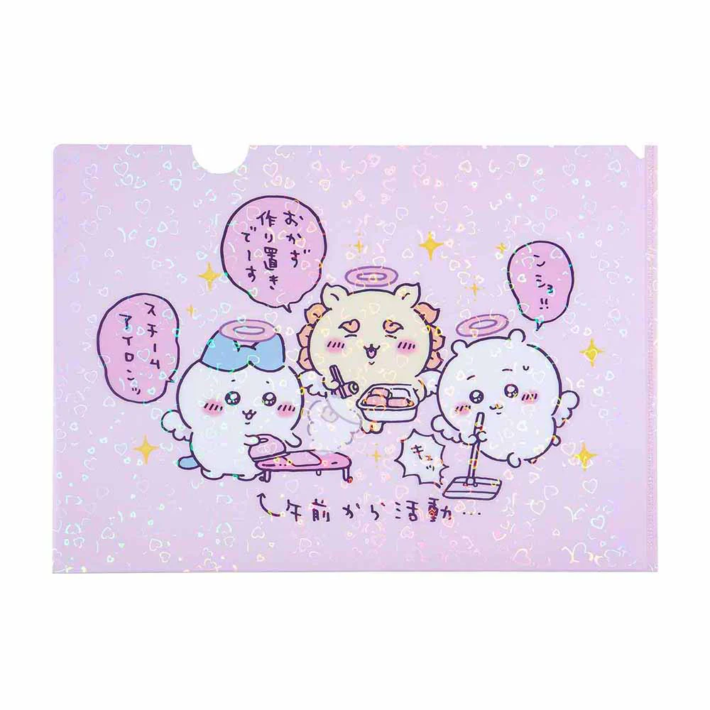 ちいかわ てんし♡あくま ホログラムA4クリアファイル(午前から活動) - Image 4