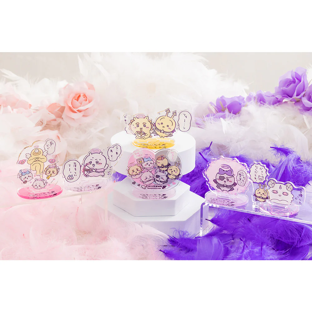 ちいかわ てんし♡あくま レイヤーアクリルスタンド（落ちついて～っ） - Image 2