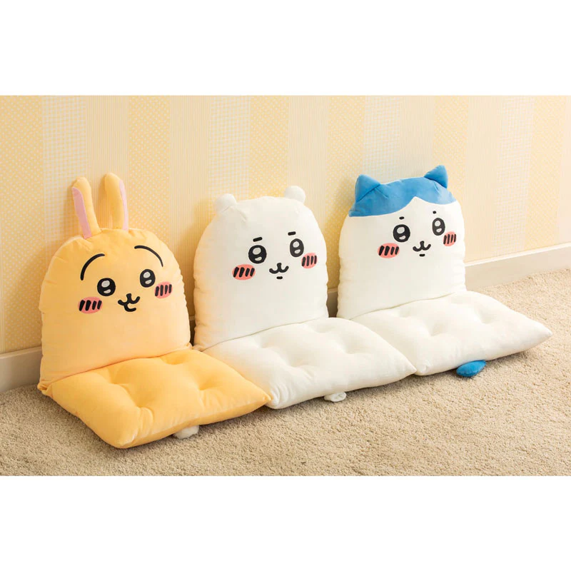 ちいかわ もちもちリラックスチェアクッション(ハチワレ) - Image 7