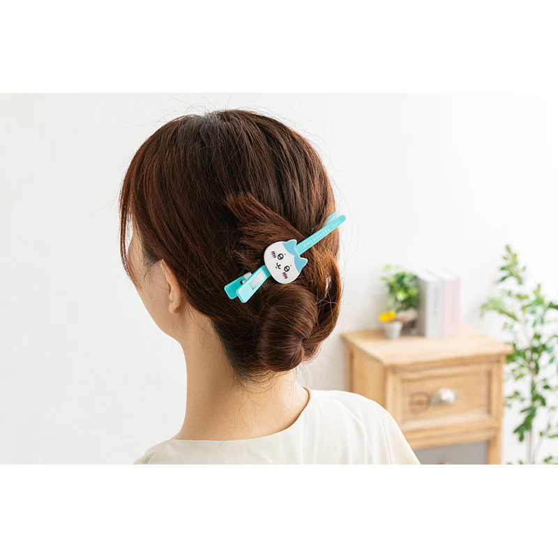 ちいかわ ヘアクリップ(ハチワレ) - Image 2