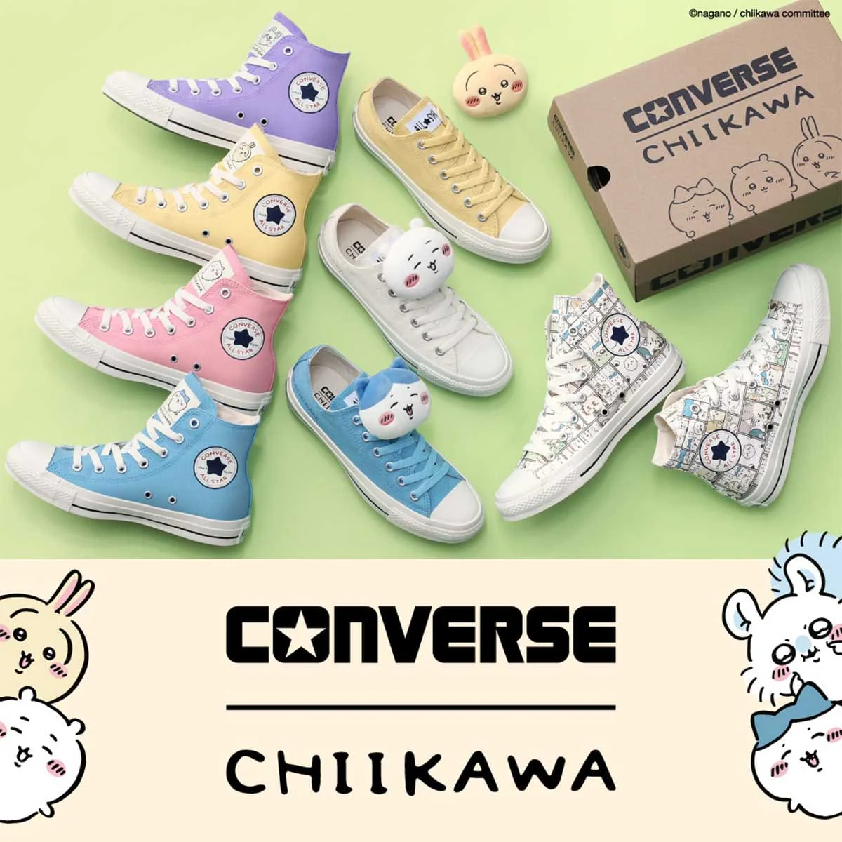 ちいかわ CONVERSE×ちいかわ ALL STAR CL HI / MOMONGA【他の商品と同時購入不可】 - Image 5