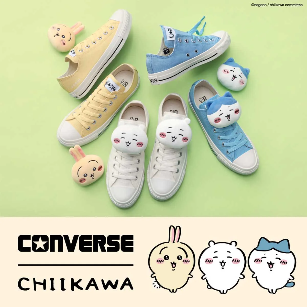 ちいかわ CONVERSE×ちいかわ ALL STAR MC OX / USAGI【他の商品と同時購入不可】 - Image 4