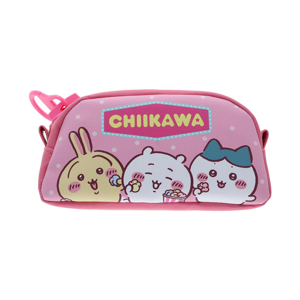 ちいかわ デッカジップペンケース(ピンク) - Image 3