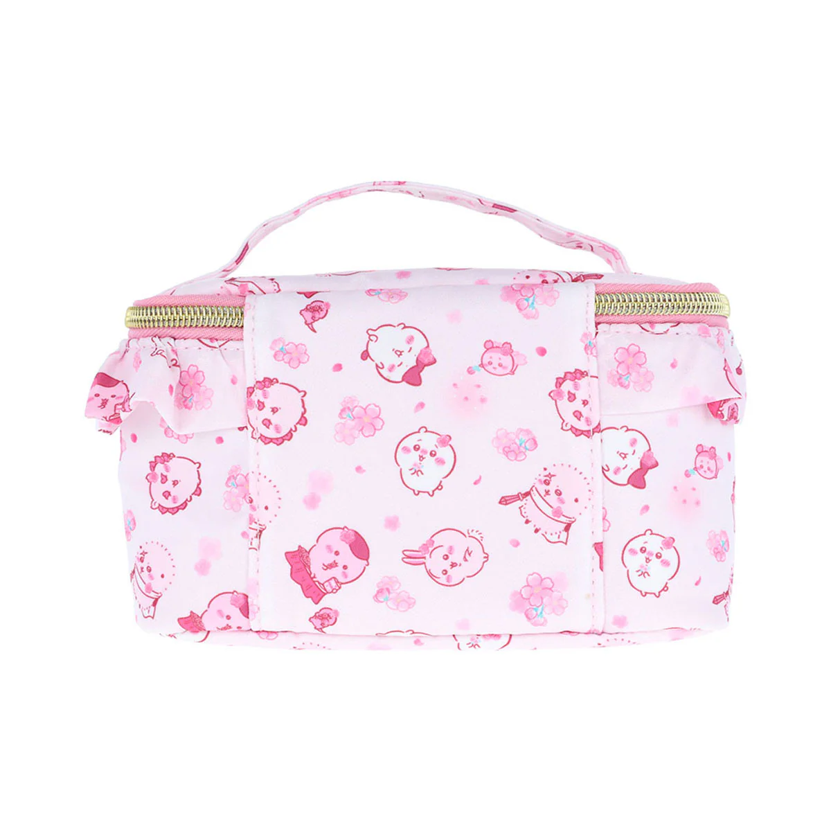 ちいかわ フリルバニティポーチ(Sakura Pink・サクラ) - Image 6