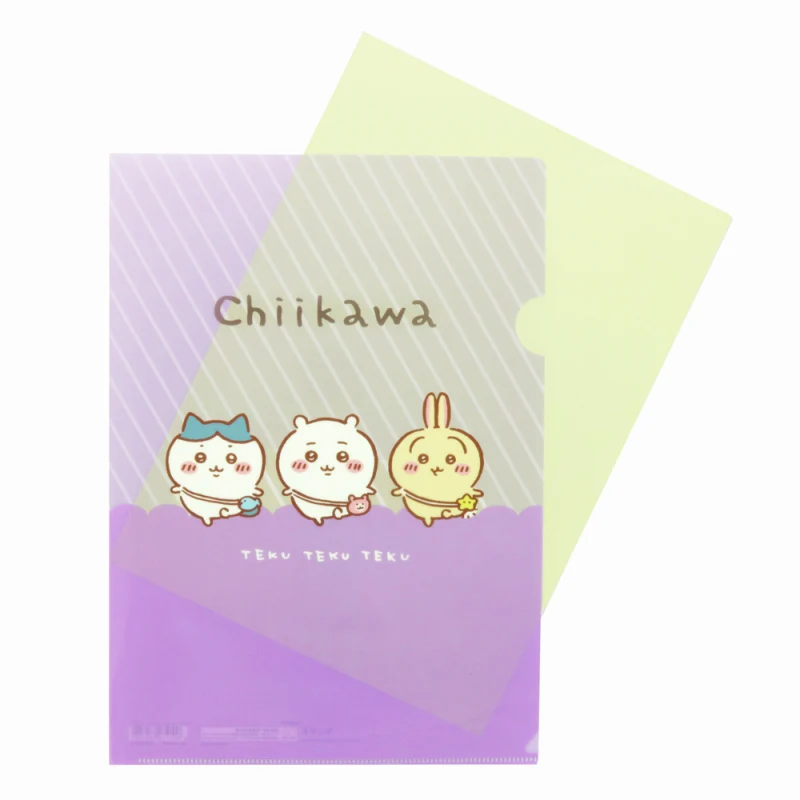 ちいかわ クリアファイルA4(おでかけA) - Image 3