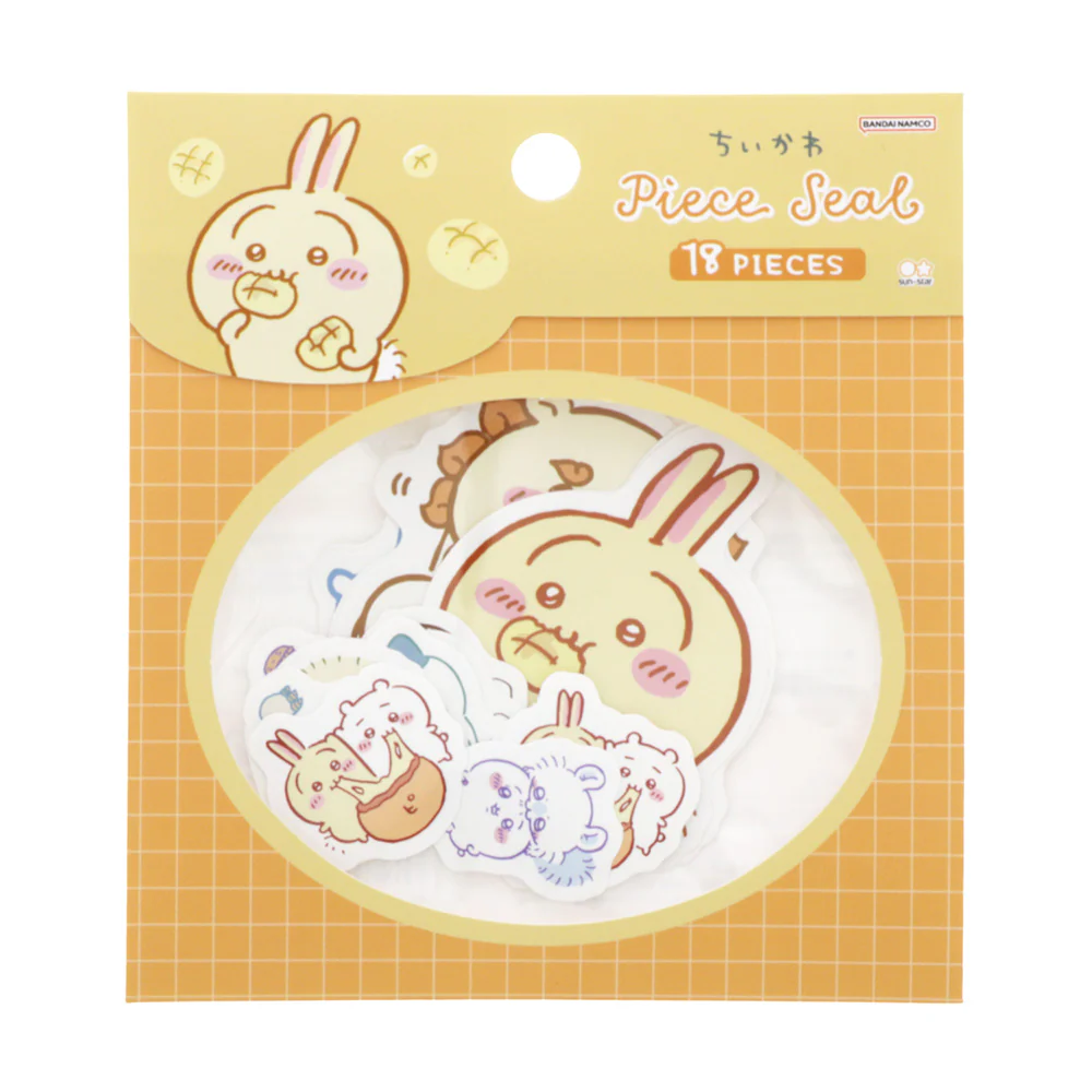 ちいかわ ピースシール（もぐもぐオレンジ）