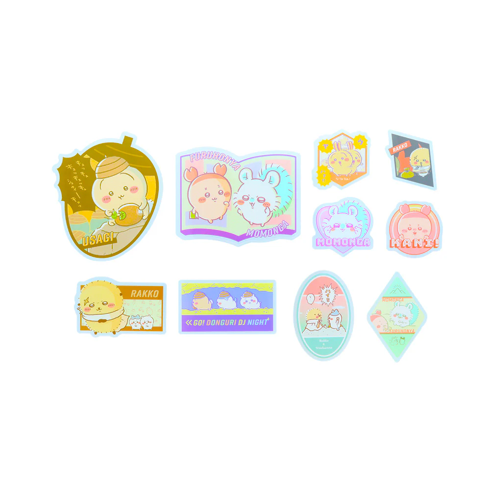 ちいかわ 貼って剥がせるステッカーセット（イエロー） - Image 3