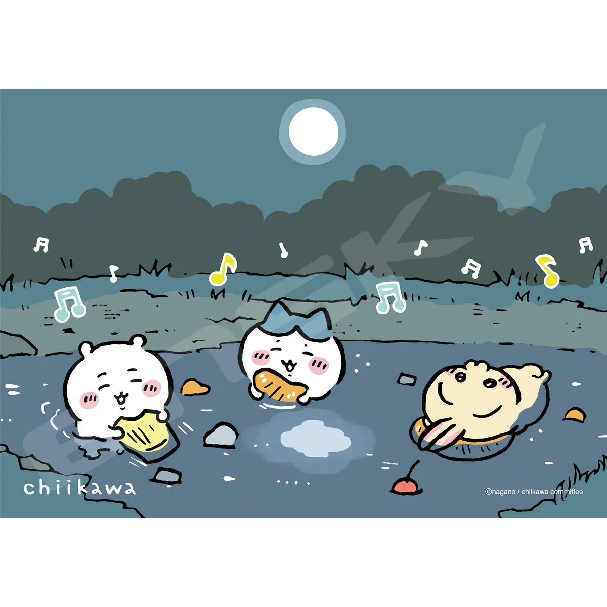 ちいかわ 208ピースジグソーパズル（No.208-150 フルーツポンチの夜） - Image 2