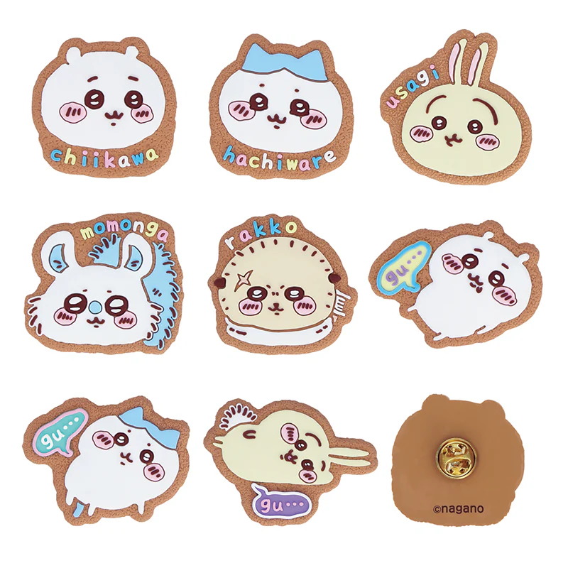 ちいかわ クッキーピンズ(1BOX/8個入)