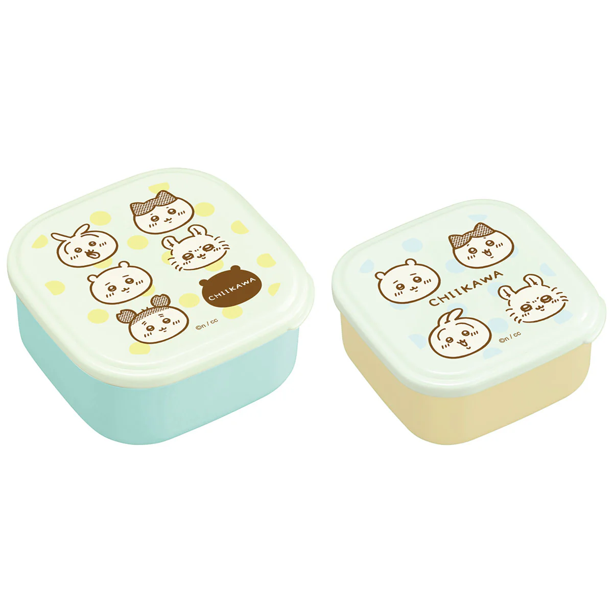 ちいかわ シール容器2Pセット(おかお)