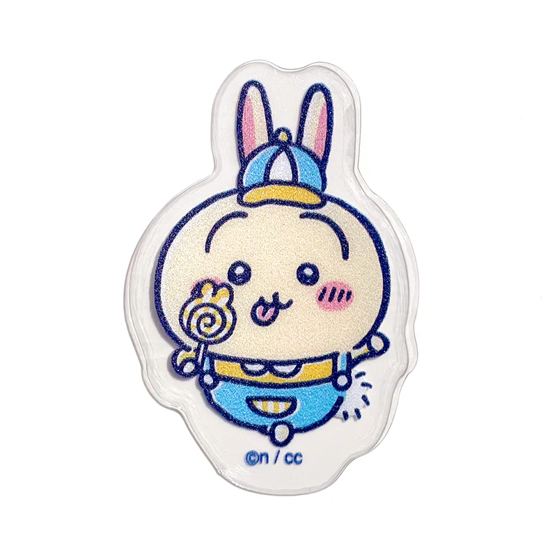 ちいかわ ワクワクゆうえんち ダイカットグラスシート A9(うさぎメイン) - Image 4