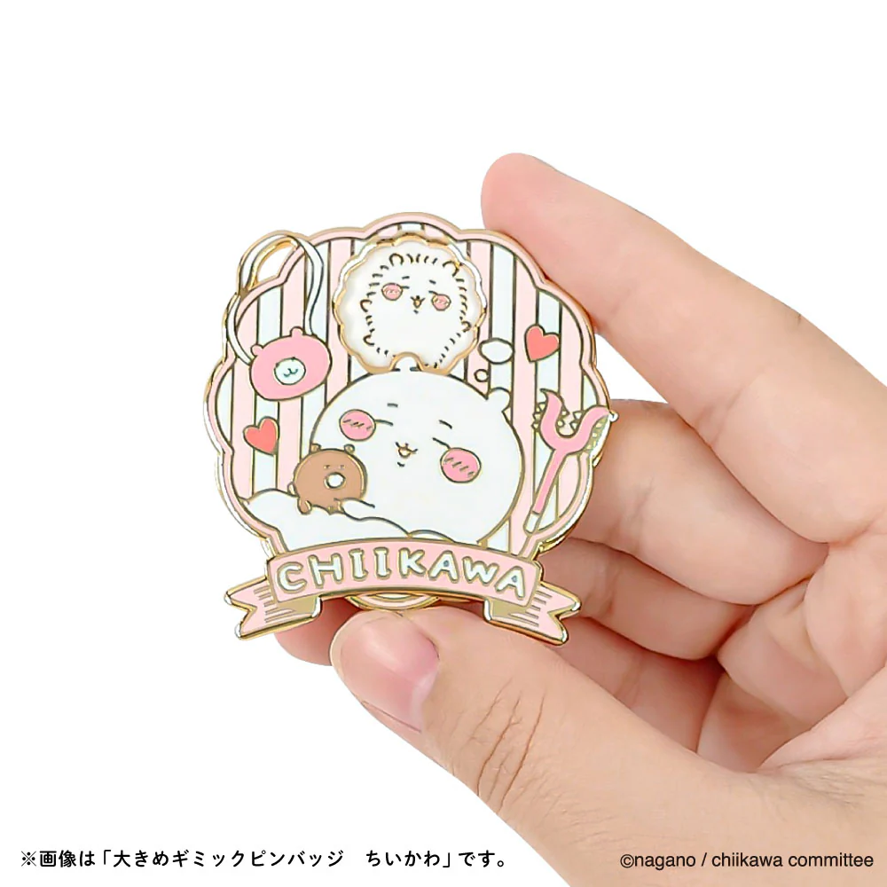 ちいかわ 大きめギミックピンバッジ（古本屋） - Image 5