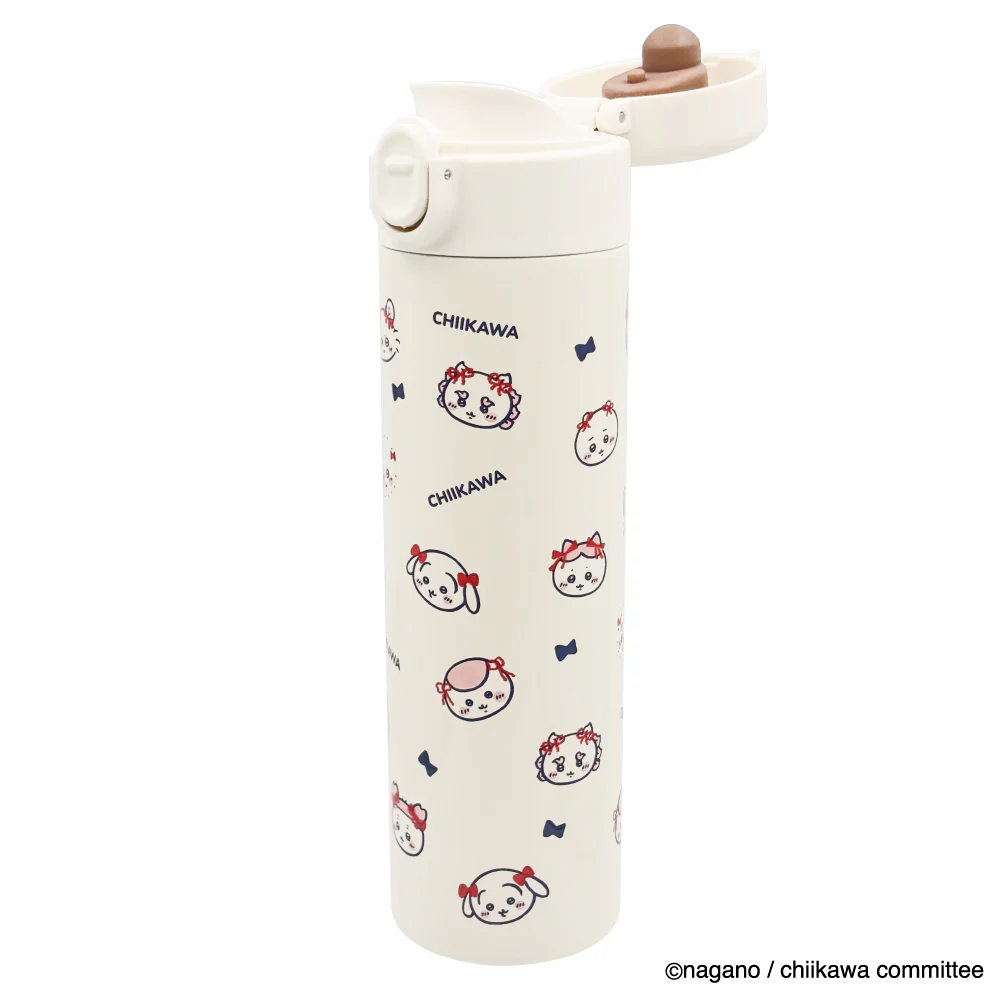 ちいかわ ワンタッチステンレスボトル 500ml(リボン) - Image 8