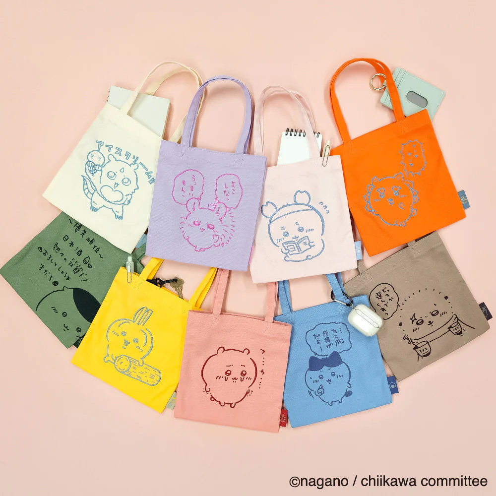 ちいかわ 刺繍ミニトート（くりまんじゅう） - Image 4
